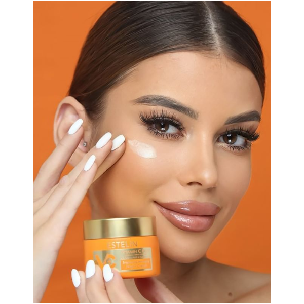 Estelin Vitamin C Plus Hyaluronic Acid Niacinamide Night Cream