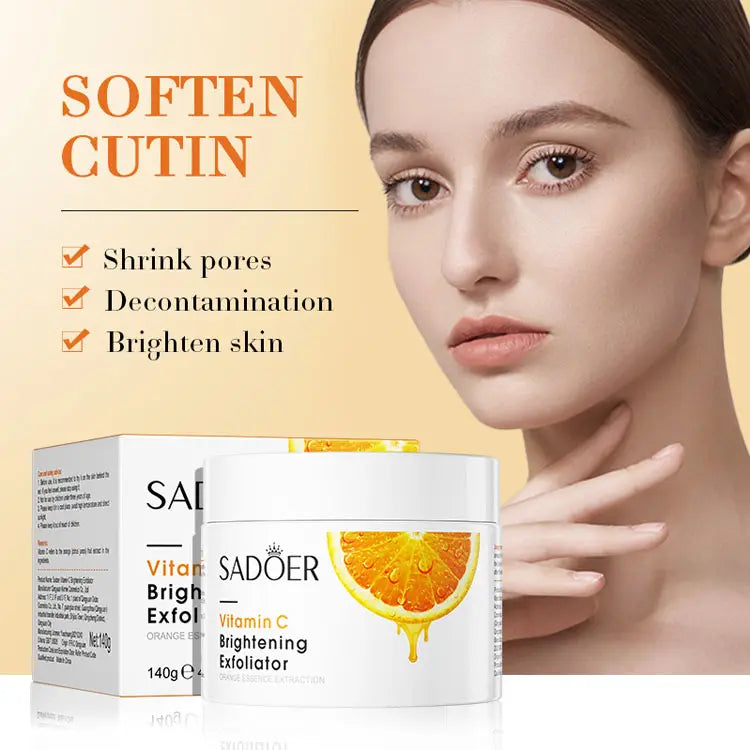 SADOER vitamin C Brightening Exfoliator Cream 140g