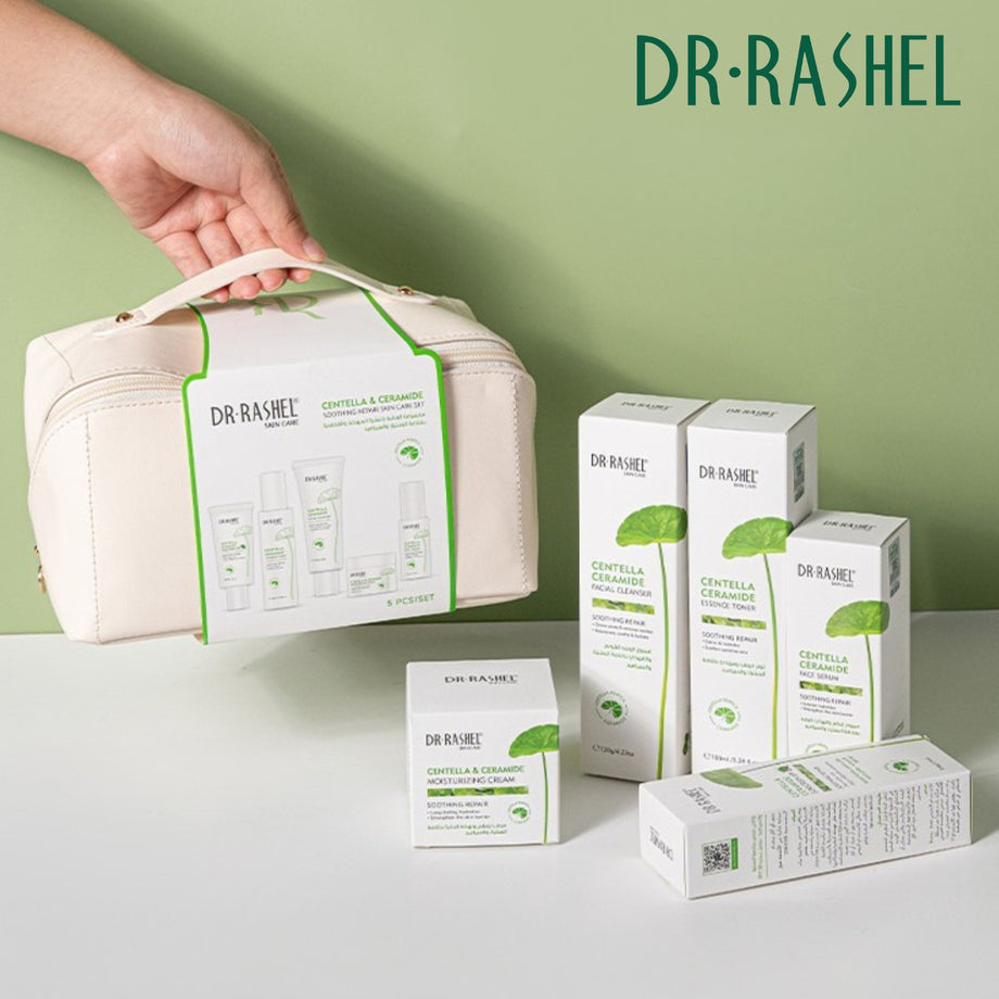 Dr Rashel Skin Care Centella & Ceramide Soothing Repair Skin Care Set